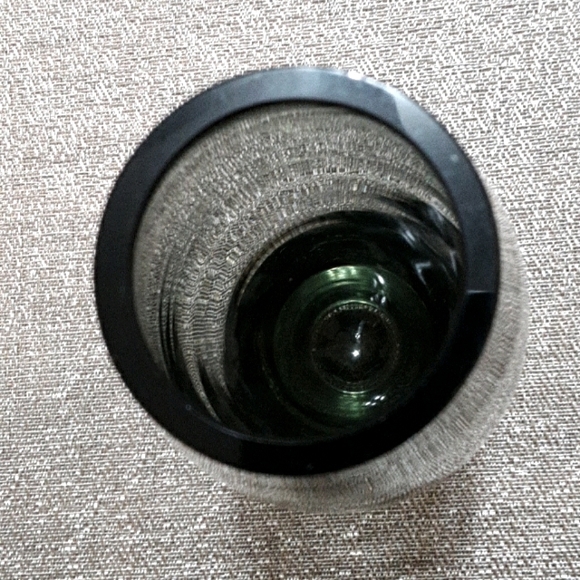 Holmegaard 9" Smoky Gray Vase Signed - Picture 2 of 3